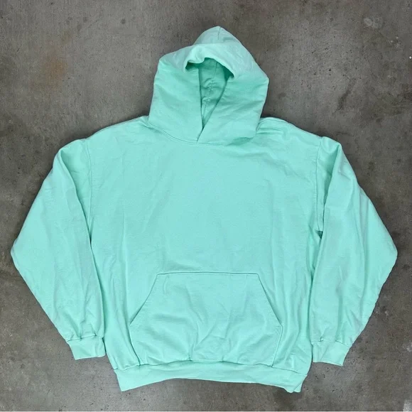 Los Angeles Apparel Mint Oversized Hooded Sweatshirt - Picture 1 of 7